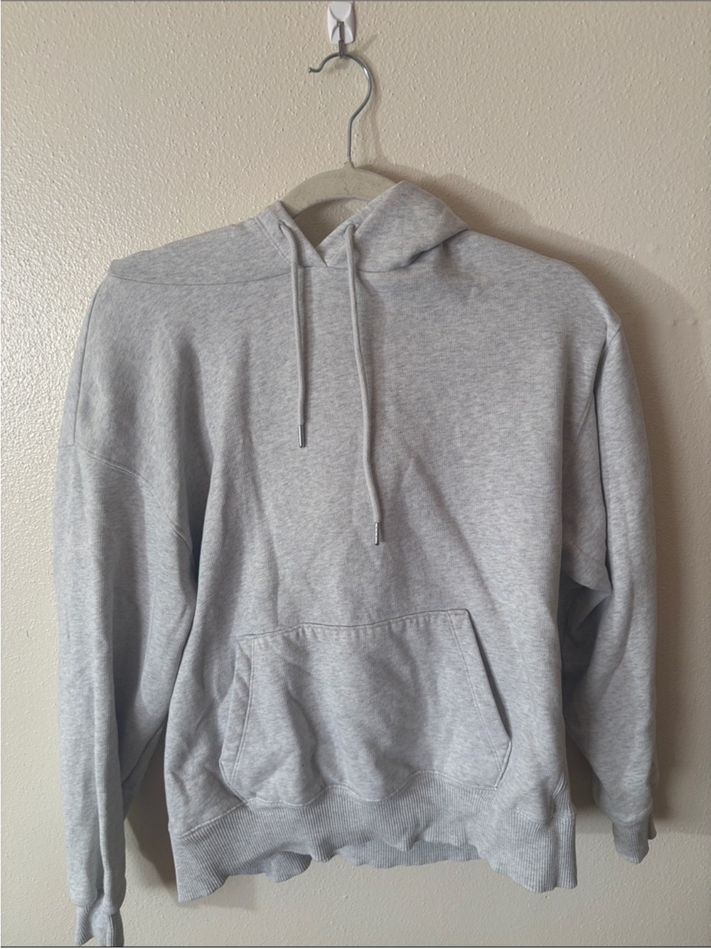 PINK Victoria's Secret Light Gray Pullover Hoodie